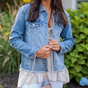 Zenana Stretch Denim Jacket